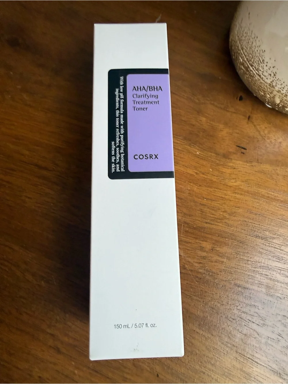 This COSRX AHA/BHA Clarifying Treatment Toner is NEW in box